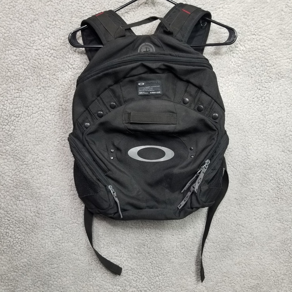 Y2K Oakley Backpack Black Tactical Field Gear Bag